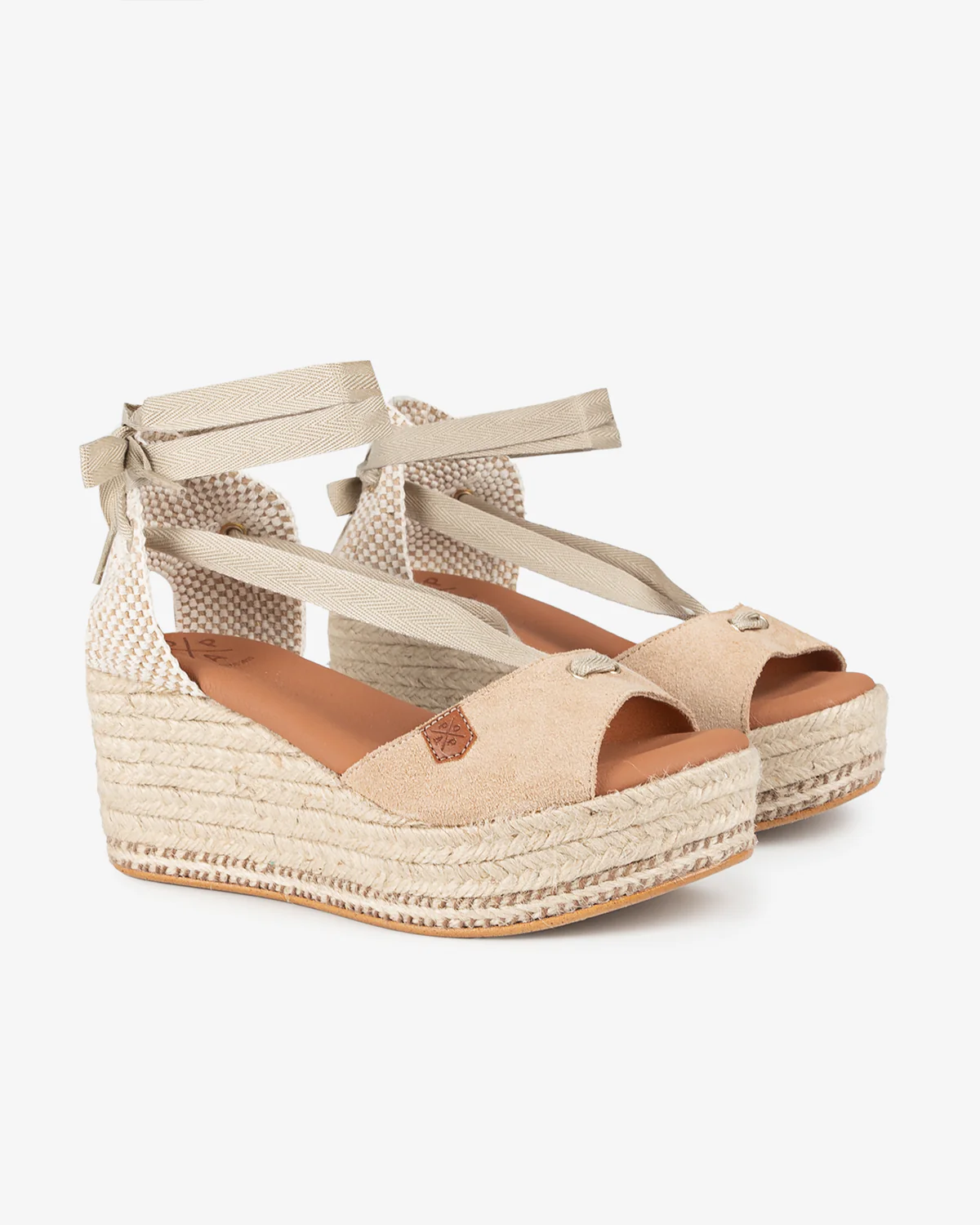 Cuña - Cuña CUÑA BAJA ATADA VALDES SERRAJE BEIGE - Imagen 2