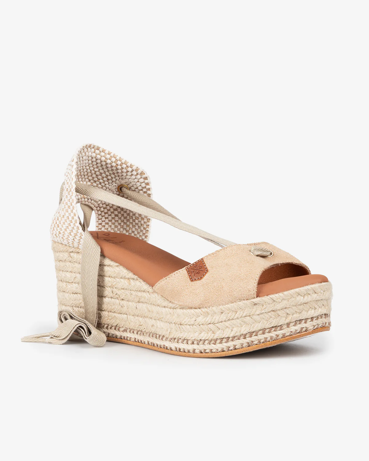 Cuña - Cuña CUÑA BAJA ATADA VALDES SERRAJE BEIGE - Imagen 4