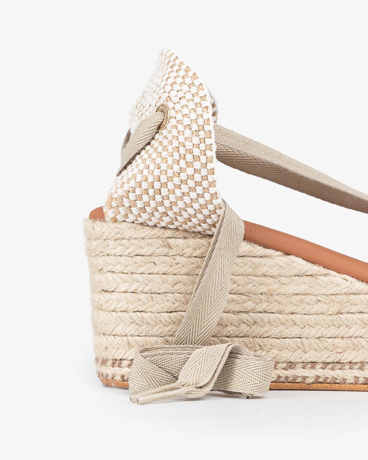 Cuña - Cuña CUÑA BAJA ATADA VALDES SERRAJE BEIGE - Imagen 5