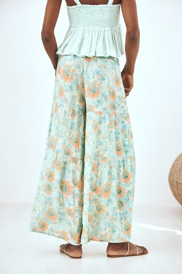 PANTALÓN FLUIDO FLORES - Imagen 6