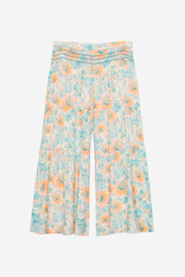 PANTALÓN FLUIDO FLORES - Imagen 7