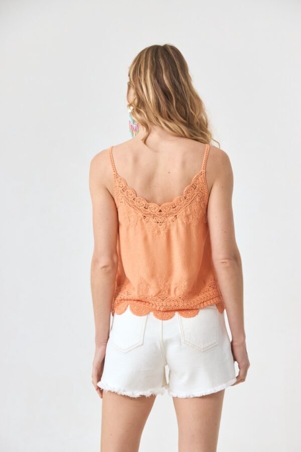 TOP LENCERO BLONDA PEACH - Imagen 3