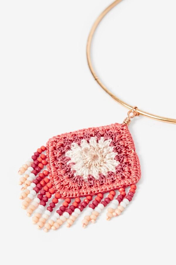 COLLAR METALICO CROCHET - Imagen 2