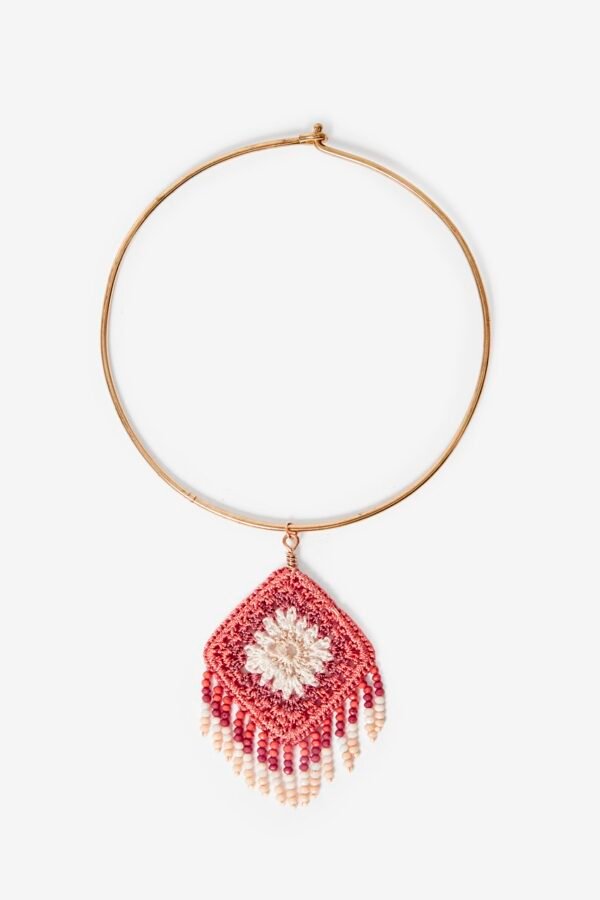COLLAR METALICO CROCHET - Imagen 3