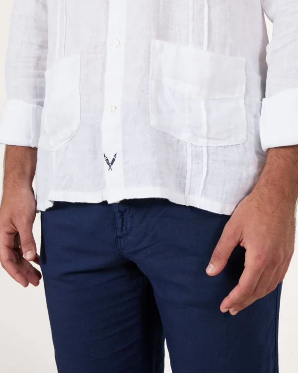 GUAYABERA BLANCA - Imagen 4