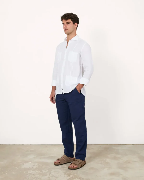 GUAYABERA BLANCA - Imagen 2
