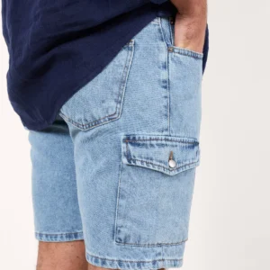 BERMUDA DENIM CARGO