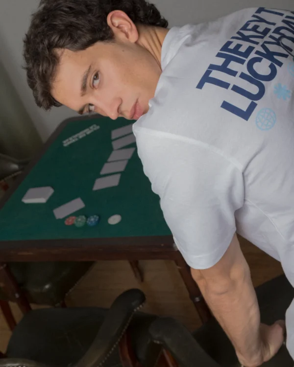 CAMISETA LUCKY DAYS BLANCA - Imagen 4