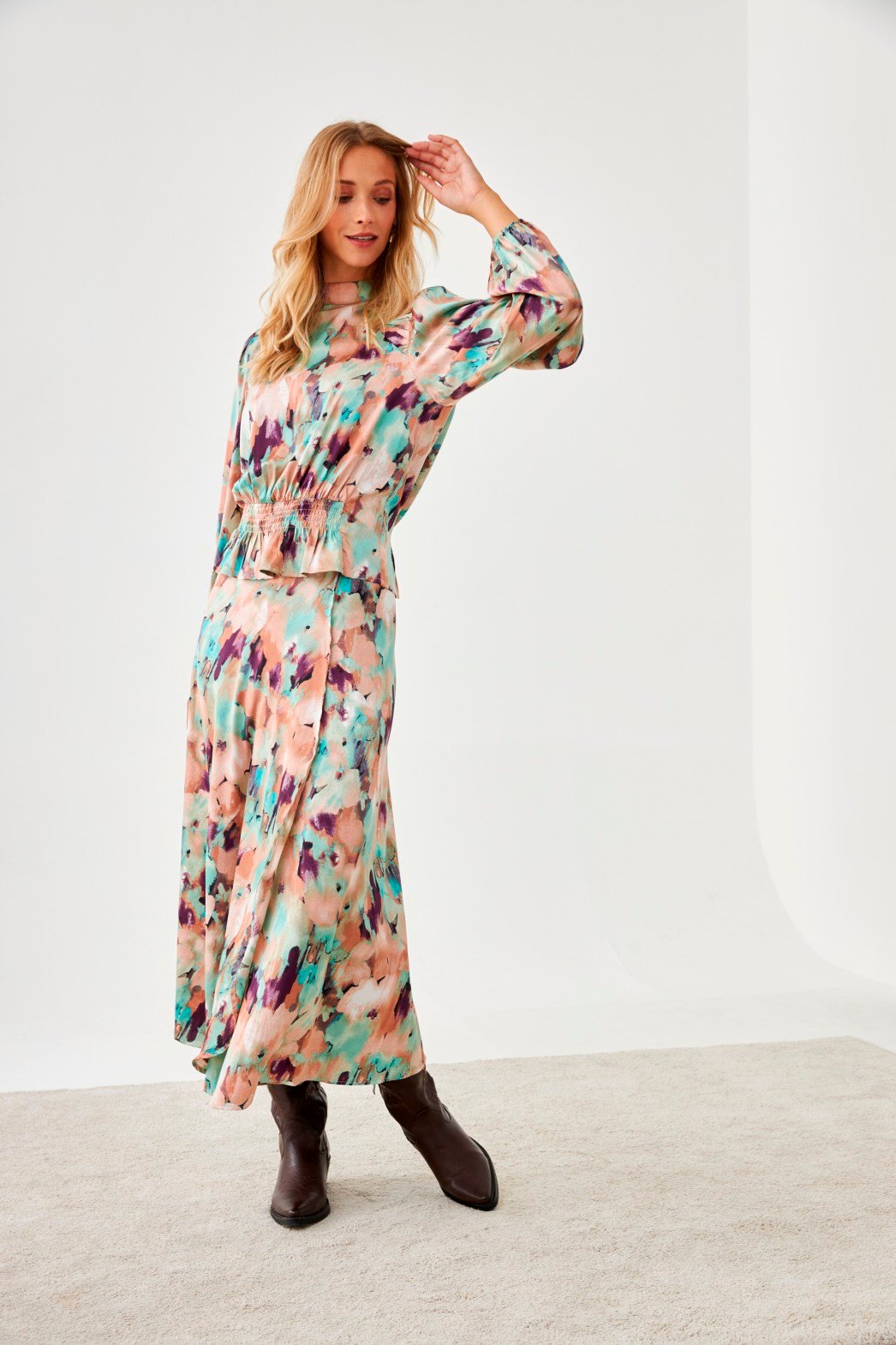 Falda - Falda FALDA CRUZADA MULTICOLOR - Imagen 2