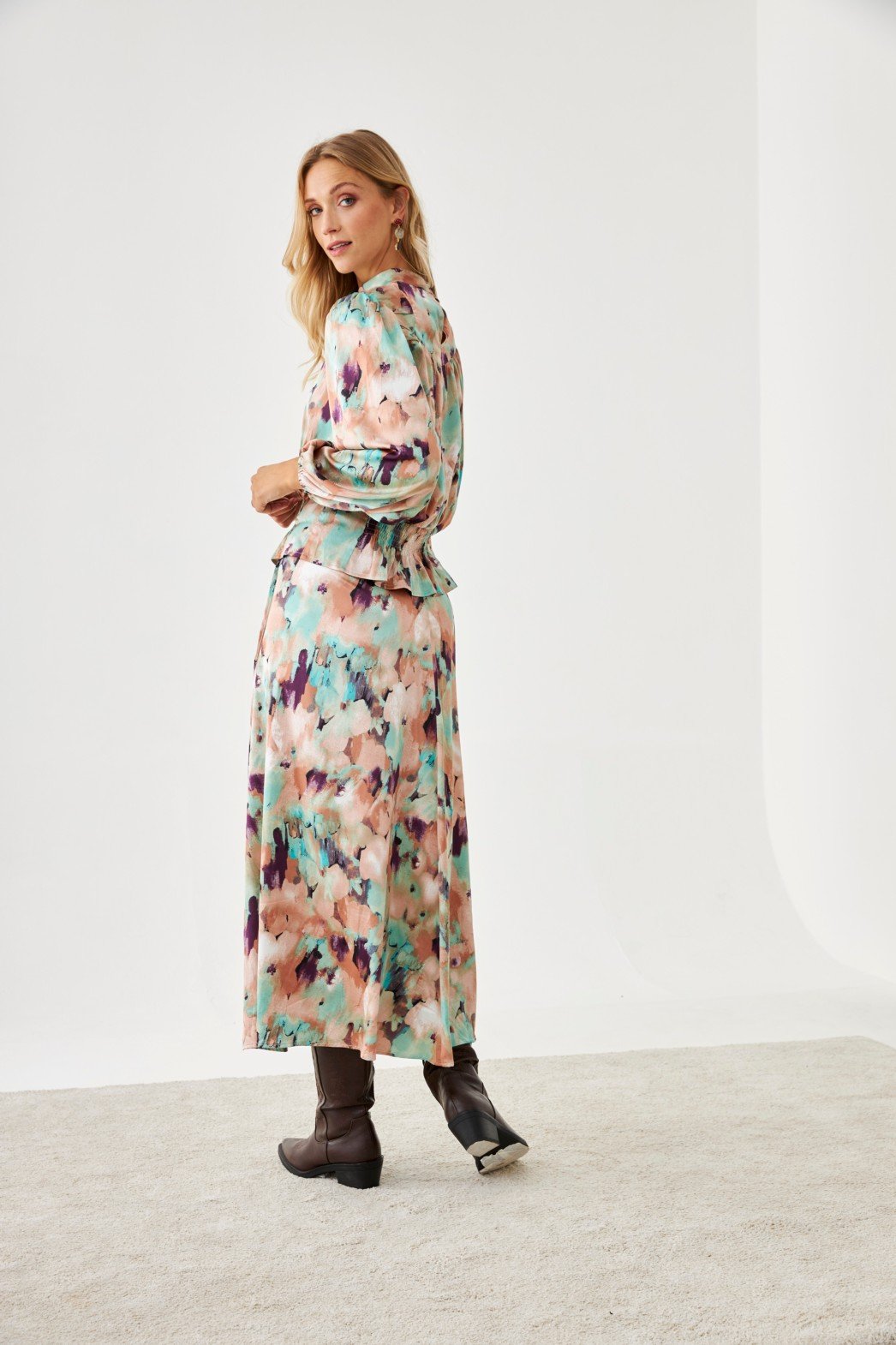 Falda - Falda FALDA CRUZADA MULTICOLOR - Imagen 3