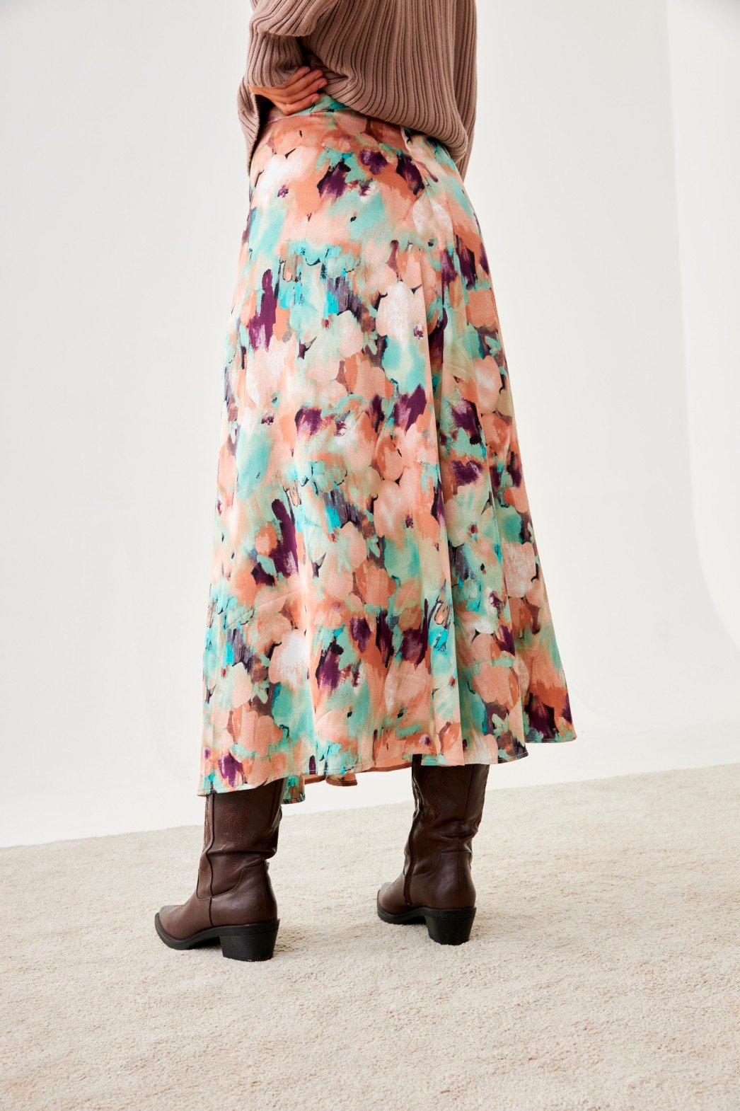 Falda - Falda FALDA CRUZADA MULTICOLOR - Imagen 5