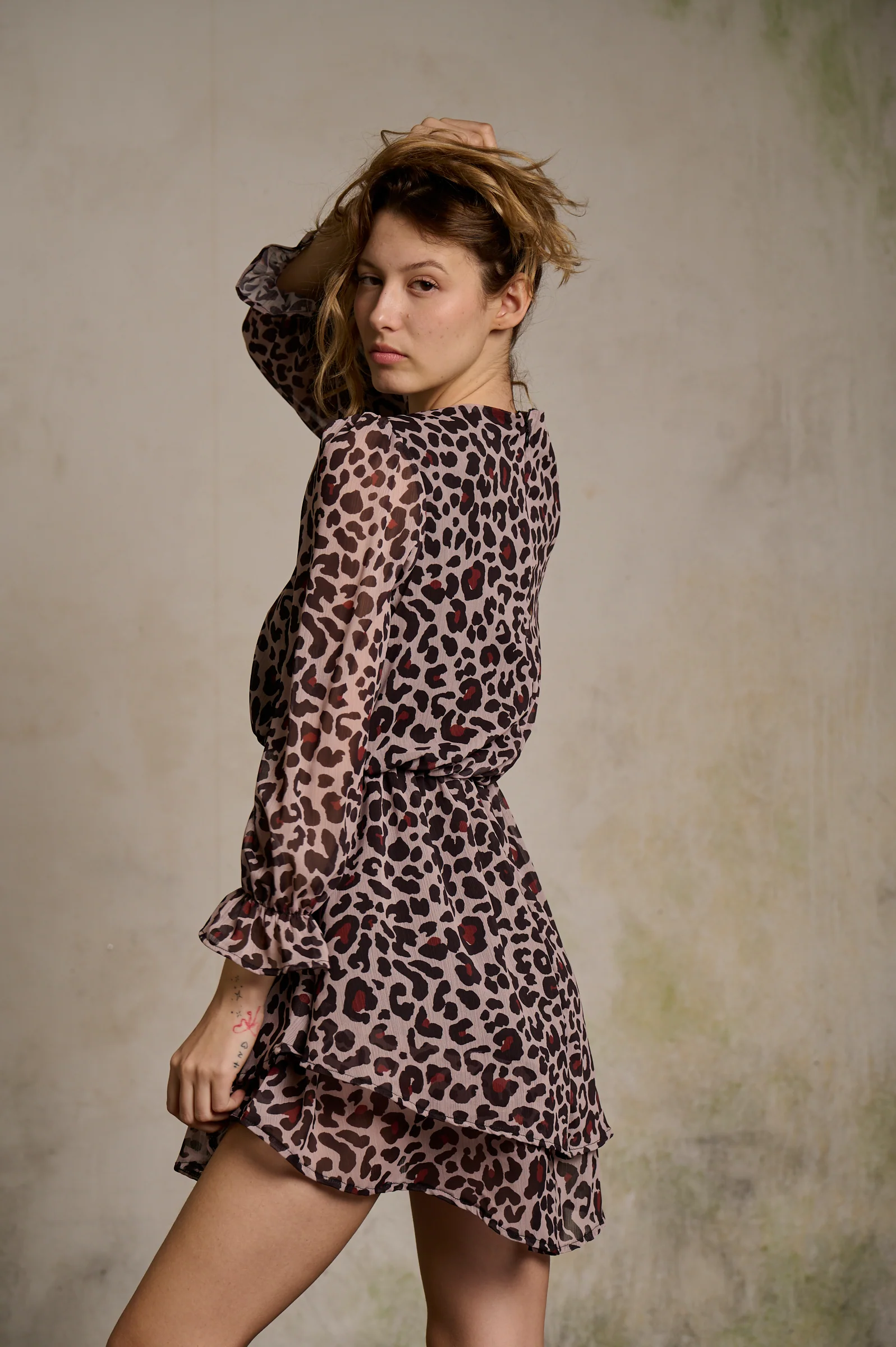 Vestido - Vestido VESTIDO CANDACE LEOPARDO - Imagen 4