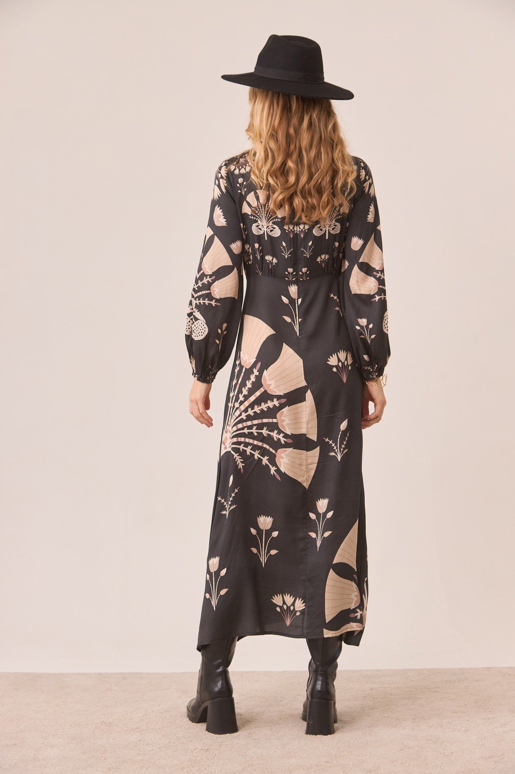 Vestido - Vestido VESTIDO GRANDES MOTIVOS FLORALES - Imagen 2