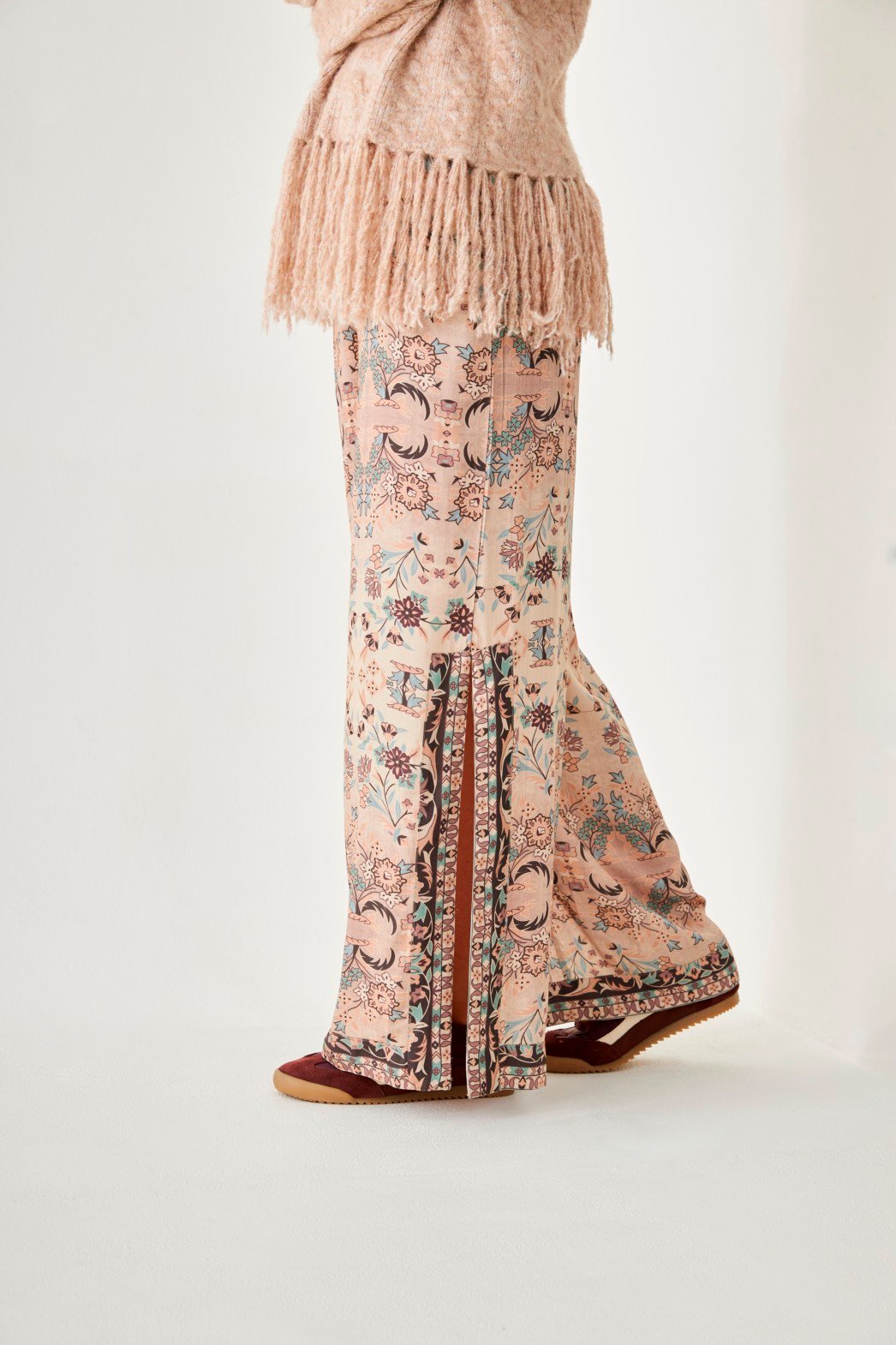 Pantalón - Pantalón PANTALÓN ESTAMPADO ABERTURAS LATERALES - Imagen 3