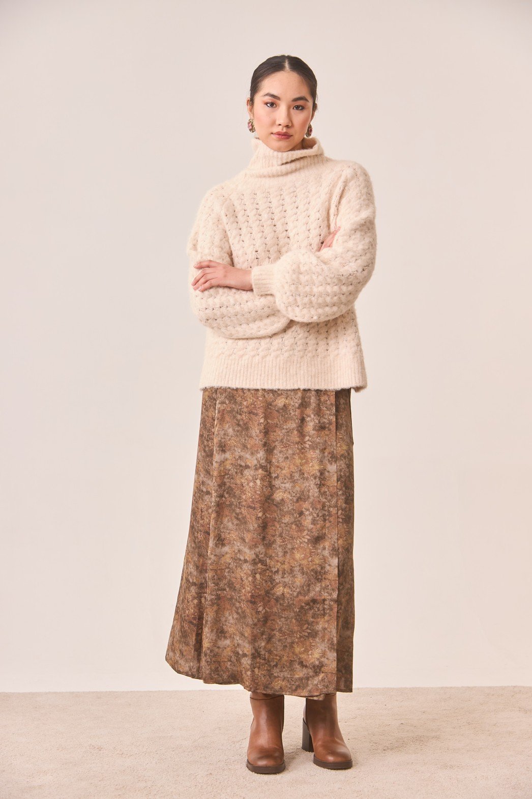 Jersey - Jersey JERSEY CUELLO ALTO CALADOS - Imagen 4